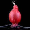 5.71in Fantasy Knot Spiked Silicone Soft Inflatable Spraying Water Dildo