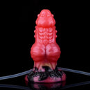 5.71in Fantasy Knot Spiked Silicone Soft Inflatable Spraying Water Dildo