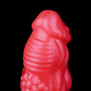 5.71in Fantasy Knot Spiked Silicone Soft Inflatable Spraying Water Dildo