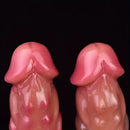 5.71in Silicone Soft Penis Sleeve Spiked Dildo For Anal G-spot Sex Toy