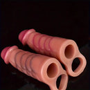 5.71in Silicone Soft Penis Sleeve Spiked Dildo For Anal G-spot Sex Toy
