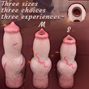 5.74in 6.53in 7.16in Realistic Dog Dildo Sleeve Enhance Intimate Moments