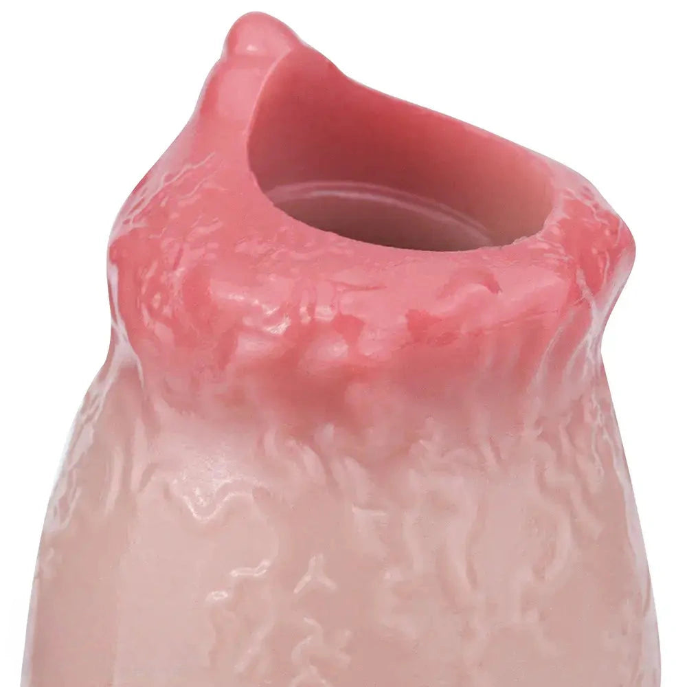 5.74in 6.53in 7.16in Realistic Dog Dildo Sleeve Enhance Intimate Moments