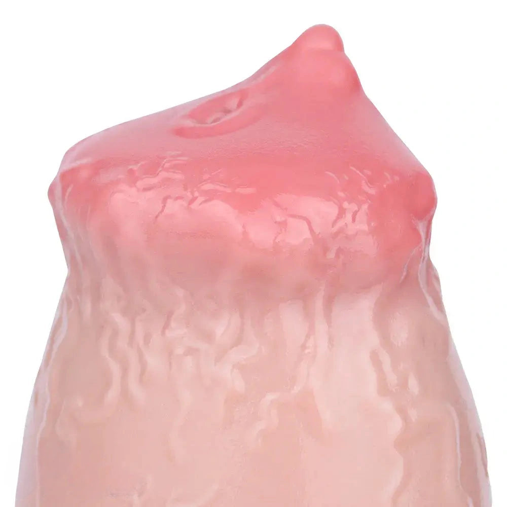 5.74in 6.53in 7.16in Realistic Dog Dildo Sleeve Enhance Intimate Moments