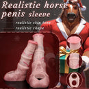 5.74in 6.92in Horse Cock Dildo Sleeve Real Skin Sleek Intimate Accessory