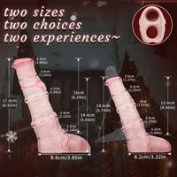 5.74in 6.92in Horse Cock Dildo Sleeve Real Skin Sleek Intimate Accessory