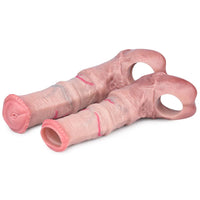 5.74in 6.92in Horse Cock Dildo Sleeve Real Skin Sleek Intimate Accessory