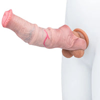 5.74in 6.92in Horse Cock Dildo Sleeve Real Skin Sleek Intimate Accessory