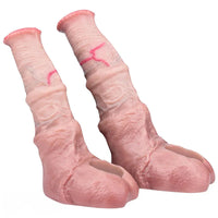 5.74in 6.92in Horse Cock Dildo Sleeve Real Skin Sleek Intimate Accessory