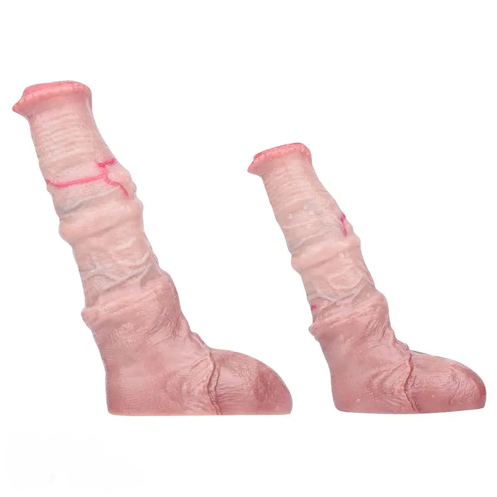 5.74in 6.92in Horse Cock Dildo Sleeve Real Skin Sleek Intimate Accessory