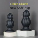 5.75in 6.5in Silicone Anal Plug Dildo Masturbator For Men Women