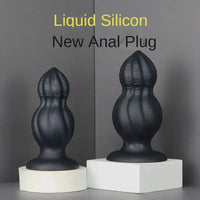 5.75in 6.5in Silicone Anal Plug Dildo Masturbator For Men Women
