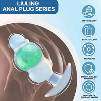 5.75in Anchor Silicone Ball Butt Plug Dildo For Masturbation Clit Expansion