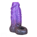 5.78in Beast Creature Fantasy Hollow Dildo Sleeve For Penis Enlargement