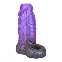 5.78in Beast Creature Fantasy Hollow Dildo Sleeve For Penis Enlargement