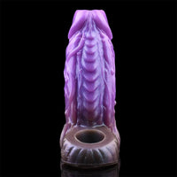 5.78in Beast Creature Fantasy Hollow Dildo Sleeve For Penis Enlargement