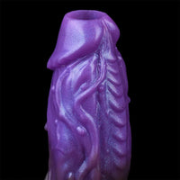 5.78in Beast Creature Fantasy Hollow Dildo Sleeve For Penis Enlargement