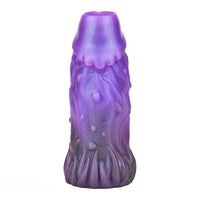 5.78in Beast Creature Fantasy Hollow Dildo Sleeve For Penis Enlargement