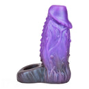 5.78in Beast Creature Fantasy Hollow Dildo Sleeve For Penis Enlargement