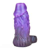 5.78in Beast Creature Fantasy Hollow Dildo Sleeve For Penis Enlargement