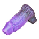 5.78in Beast Creature Fantasy Hollow Dildo Sleeve For Penis Enlargement