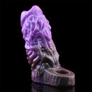 5.78in Dragon Beast Creature Fantasy Hollow Silicone Soft Dildo Cock Sleeve
