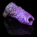 5.78in Dragon Beast Creature Fantasy Hollow Silicone Soft Dildo Cock Sleeve