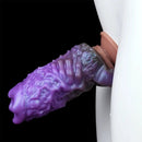5.78in Dragon Beast Creature Fantasy Hollow Silicone Soft Dildo Cock Sleeve