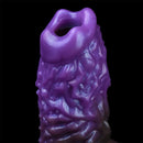 5.78in Dragon Beast Creature Fantasy Hollow Silicone Soft Dildo Cock Sleeve
