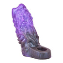 5.78in Dragon Beast Creature Fantasy Hollow Silicone Soft Dildo Cock Sleeve