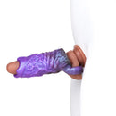 5.78in Dragon Beast Creature Fantasy Hollow Silicone Soft Dildo Cock Sleeve