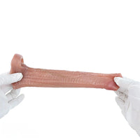 5.78in Real Skin Silicone Cock Sleeve Dildo Penis Sex Toy For Men Women