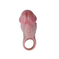 5.78in Realistic Feeling Silicone Soft Penis Sleeve Dildo For Enlargement Toy