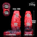 5.78in Silicone Hollow Dildo Built-in keel Vibration Remote Cock Sleeve