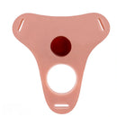 5.78in Strap on Realistic Hollow Silicone Cock Cage Dildo For Chastity Cock