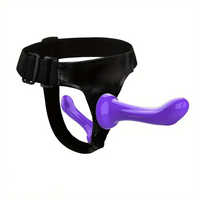 5.7in 6.49in Harness Strap-On Realistic Double Ended Penis Dildo
