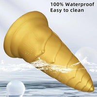 5.7in 7.08in 8.46in Bamboo Shoots Penis Anal Plug For Fisting Dildo Sex Toy