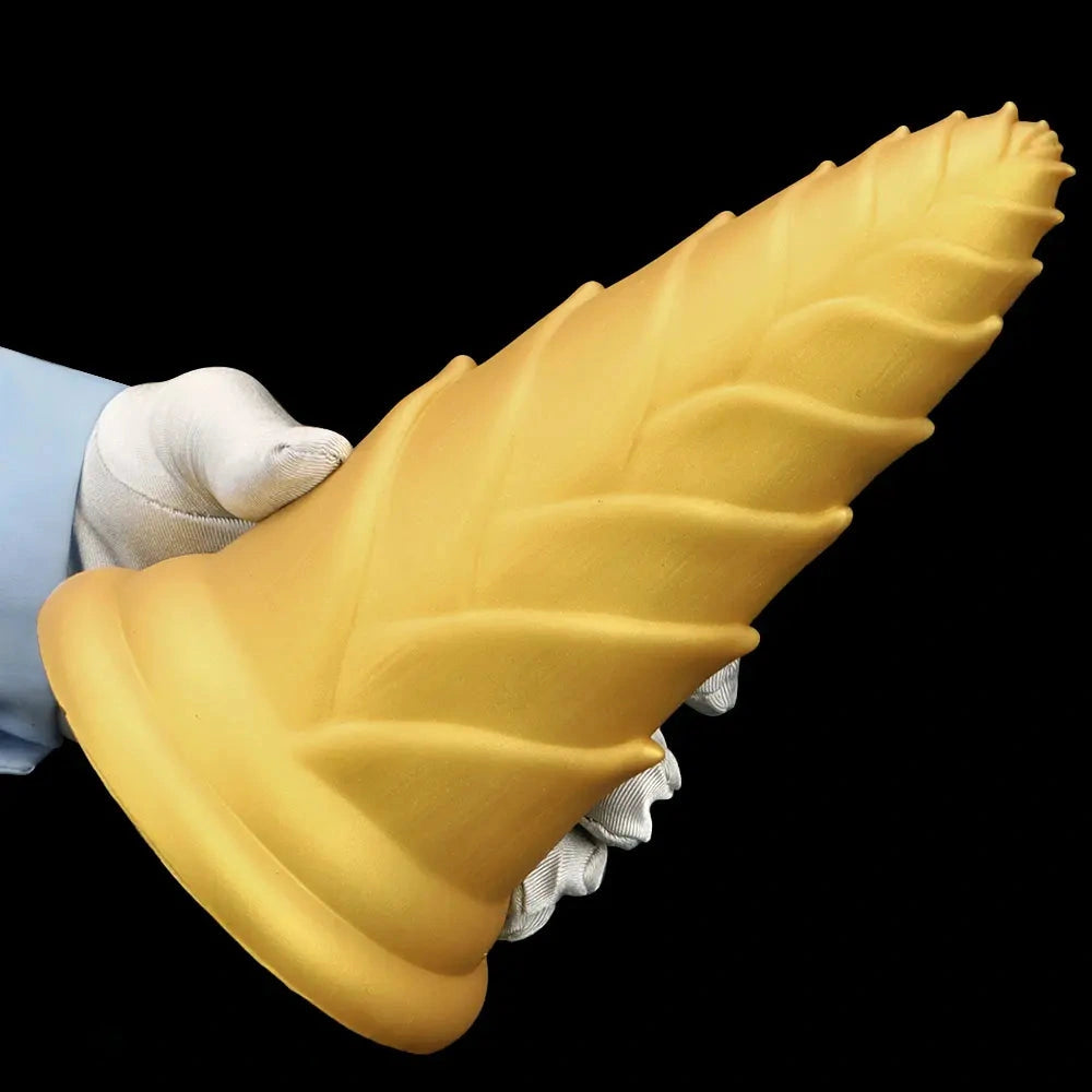5.7in 7.08in 8.46in Bamboo Shoots Penis Anal Plug For Fisting Dildo Sex Toy