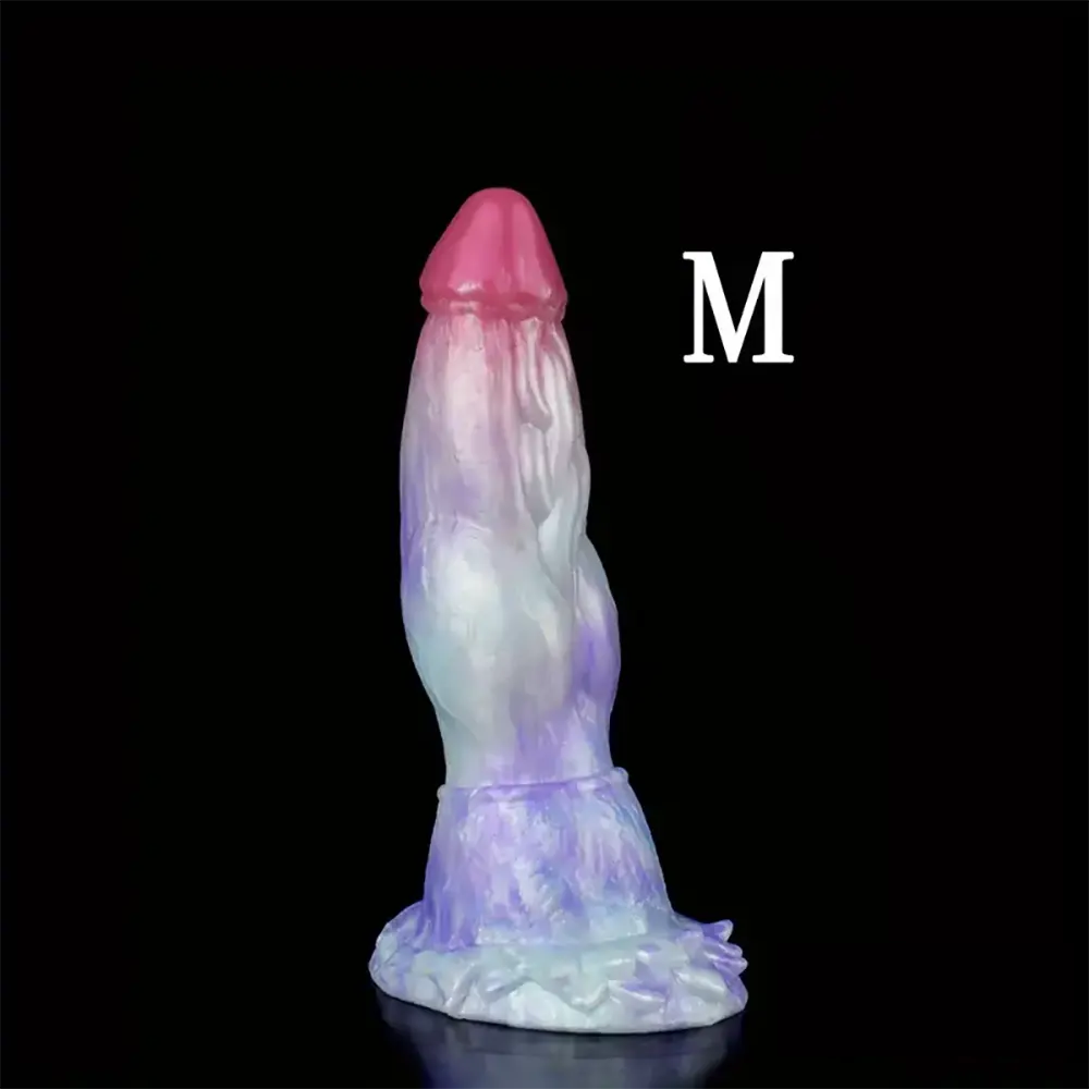 5.7in 7.79in 9.96in Dragon Soft Silicone Monster Dildo With Big Knot