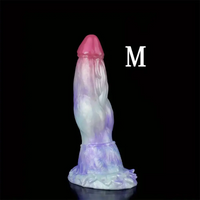 5.7in 7.79in 9.96in Dragon Soft Silicone Monster Dildo With Big Knot