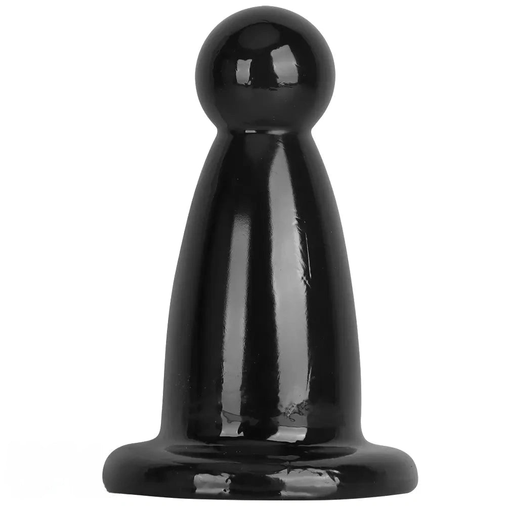 5.7in 7.87in Black PVC Thick Butt Plug Dildo For Women Sexual Adult Toy