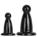 5.7in 7.87in Black PVC Thick Butt Plug Dildo For Women Sexual Adult Toy