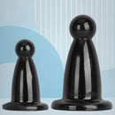 5.7in 7.87in Black PVC Thick Butt Plug Dildo For Women Sexual Adult Toy