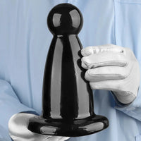 5.7in 7.87in Black PVC Thick Butt Plug Dildo For Women Sexual Adult Toy