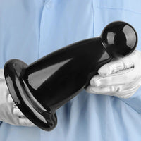 5.7in 7.87in Black PVC Thick Butt Plug Dildo For Women Sexual Adult Toy