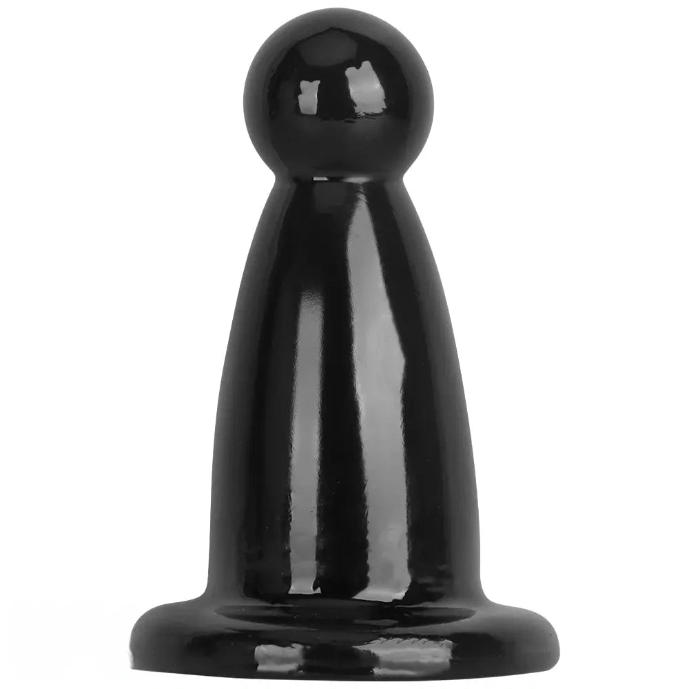5.7in 7.87in Black PVC Thick Butt Plug Dildo For Women Sexual Adult Toy