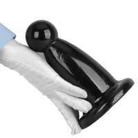 5.7in 7.87in Black PVC Thick Butt Plug Dildo For Women Sexual Adult Toy