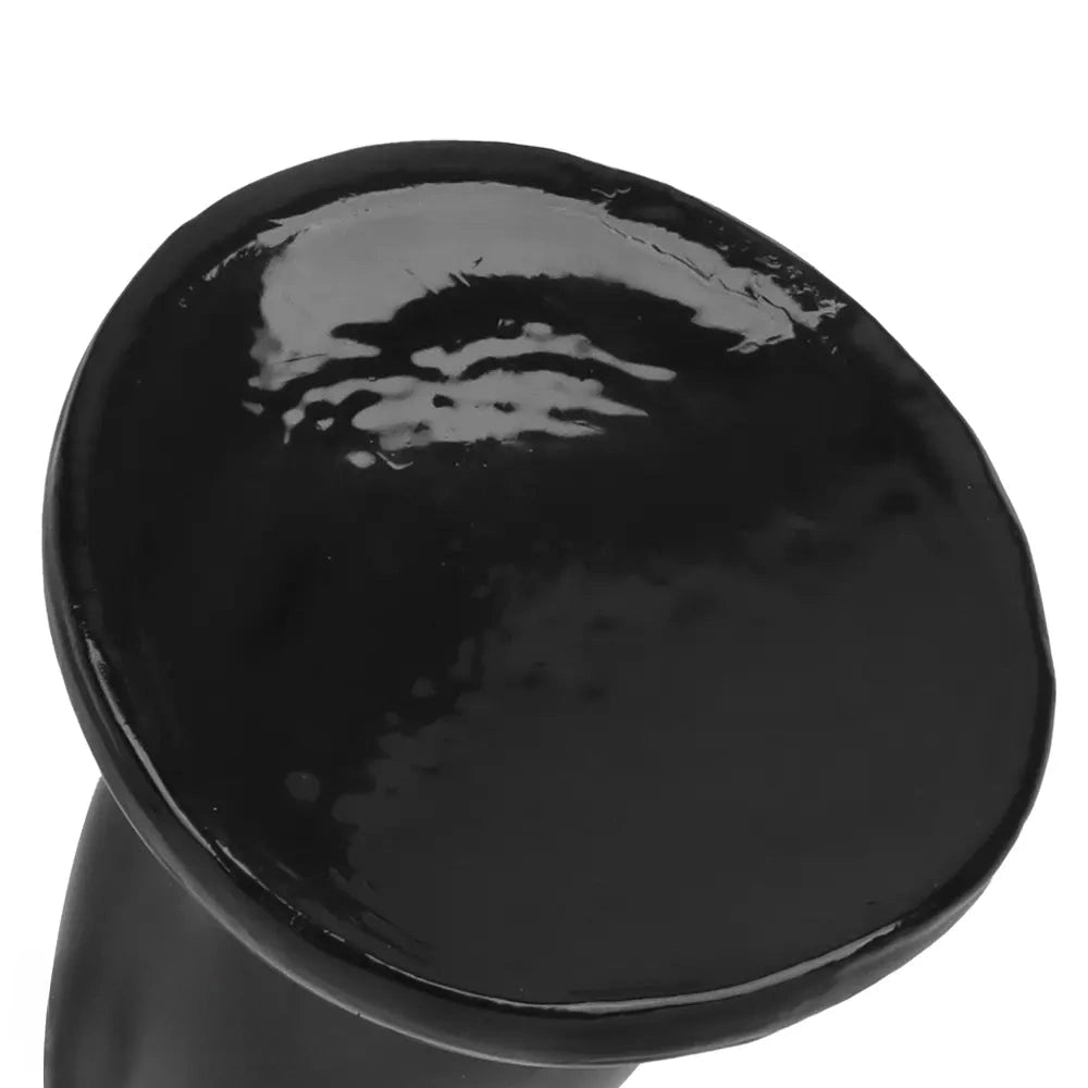 5.7in 7.87in Black PVC Thick Butt Plug Dildo For Women Sexual Adult Toy