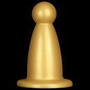 5.7in 7.87in Golden Silicone Soft Thick Butt Plug Dildo For Women Sexual