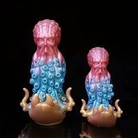 5.7in 7.87in Tentacle Octopus Silicone Soft Dildo For Women G Spot